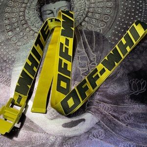 Yellow Off-White Belt